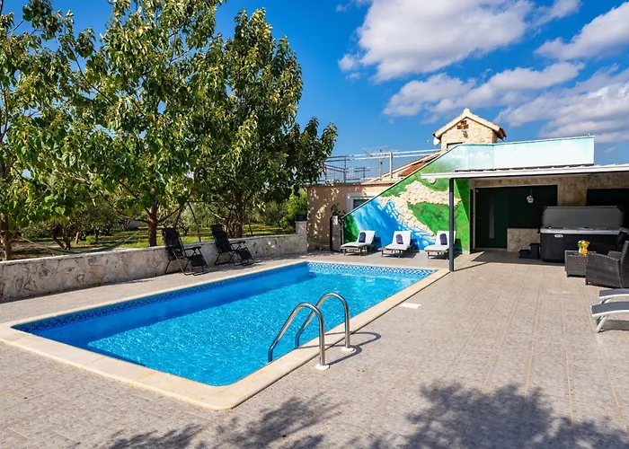 Feriehus My Dalmatia - Nadalina With Private Pool And Jacuzzi *