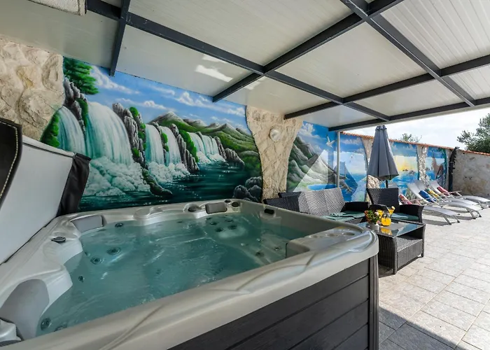 My Dalmatia - Nadalina With Private Pool And Jacuzzi * Vodice